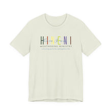 Load image into Gallery viewer, Bella Soft Tee with Colorful Hineni Logo - light colors