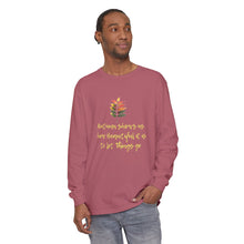 Load image into Gallery viewer, Autumn-Inspires us to let go Long Sleeve tshirt
