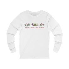 Load image into Gallery viewer, Hineni Elfing to Adoration Holiday Unisex Long Sleeve Tee