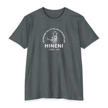 Load image into Gallery viewer, Heathered Hineni Retreating You "Here I Am" T-Shirt