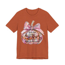 Load image into Gallery viewer, Disco Pumpkin Dancing Queen Unisex Jersey Short Sleeve Tee