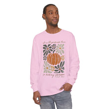 Load image into Gallery viewer, I will praise Him- Long Sleeve T-Shirt, Autumn Psalm 104 Design