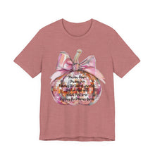 Load image into Gallery viewer, Disco Pumpkin Dancing Queen Unisex Jersey Short Sleeve Tee