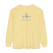 Load image into Gallery viewer, Comfort Colors Pilgrim Long Sleeve Tee with back logo