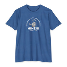 Load image into Gallery viewer, Heathered Hineni Retreating You "Here I Am" T-Shirt
