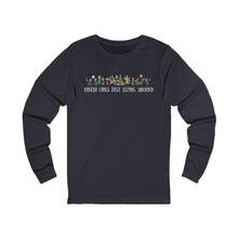 Load image into Gallery viewer, Just Elfin' Around Heathered Long Sleeve Tee