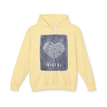 Load image into Gallery viewer, Hineni Awakening Retreat Unisex Lightweight Hooded Sweatshirt