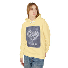 Load image into Gallery viewer, Hineni Awakening Retreat Unisex Lightweight Hooded Sweatshirt