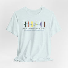 Load image into Gallery viewer, Bella Soft Tee with Colorful Hineni Logo - light colors
