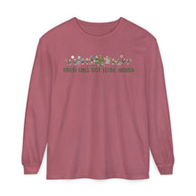 Load image into Gallery viewer, Just elfing around- comfort colors Long Sleeve T-Shirt
