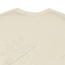 Load image into Gallery viewer, Bella soft- neutral Hineni Paragraph logo- back