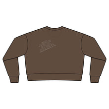 Load image into Gallery viewer, Women's Garment-Dyed Mid-Length Crewneck Sweatshirt