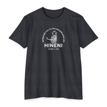 Load image into Gallery viewer, Heathered Hineni Retreating You "Here I Am" T-Shirt