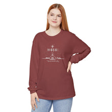 Load image into Gallery viewer, Comfort Colors Long Sleeve T-Shirt — Hineni Christmas Design