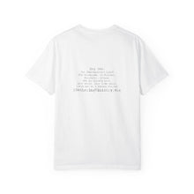 Load image into Gallery viewer, Comfort Colors Tshirt Retreating You Hineni Logo with back Hey You