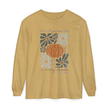 Load image into Gallery viewer, I will praise Him- Long Sleeve T-Shirt, Autumn Psalm 104 Design