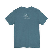 Load image into Gallery viewer, Debbies - Meister Eckhart quote with Wildflowers dark heathered Tee