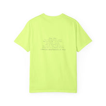 Load image into Gallery viewer, Comfort Colors Tshirt Retreating You Hineni Logo with back Hey You