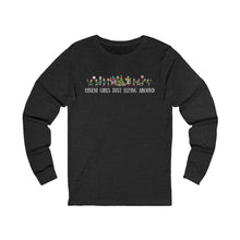 Load image into Gallery viewer, Just Elfin' Around Heathered Long Sleeve Tee
