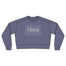 Load image into Gallery viewer, Women's Garment-Dyed Mid-Length Crewneck Sweatshirt