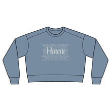 Load image into Gallery viewer, Women's Garment-Dyed Mid-Length Crewneck Sweatshirt