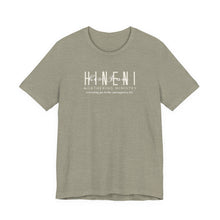 Load image into Gallery viewer, Bella soft - Hineni Logo on natural colors - heathered with back