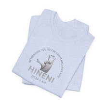 Load image into Gallery viewer, Belle Soft Heather Retreating you Hineni shirt with back