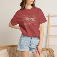 Load image into Gallery viewer, Hineni Here I am Paragraph with back print
