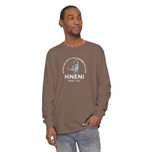 Load image into Gallery viewer, HINENI Presence 'Here I Am' Long Sleeve T‑Shirt