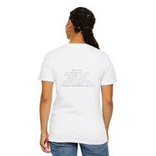 Load image into Gallery viewer, Comfort Colors Tshirt Retreating You Hineni Logo with back Hey You