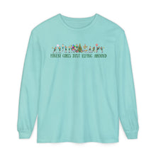 Load image into Gallery viewer, Just elfing around- comfort colors Long Sleeve T-Shirt