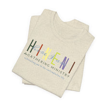 Load image into Gallery viewer, Bella Soft Tee with Colorful Hineni Logo - light colors