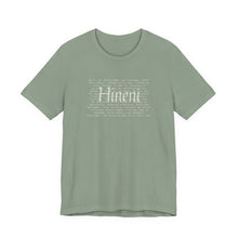 Load image into Gallery viewer, Bella soft- heathered colors - Hineni paragraph logo- with back