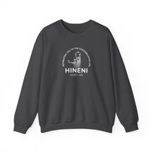 Load image into Gallery viewer, Hineni Retreating You QR Sweatshirt – 'Here I Am'