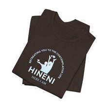 Load image into Gallery viewer, Belle Soft Heather Retreating you Hineni shirt with back