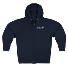 Load image into Gallery viewer, Hineni Logo with Lived Love back - Women's Zip Hoodie