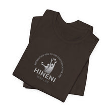 Load image into Gallery viewer, Bella soft Tee- Hineni -Here I am Short Sleeve T‑Shirt