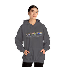 Load image into Gallery viewer, Dark with white Hineni Facilitator Unisex Heavy Blend™ Hooded Sweatshirt