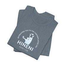 Load image into Gallery viewer, Belle Soft Heather Retreating you Hineni shirt with back