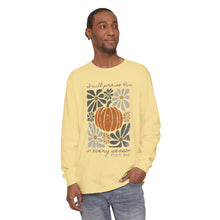 Load image into Gallery viewer, I will praise Him- Long Sleeve T-Shirt, Autumn Psalm 104 Design