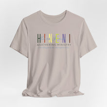 Load image into Gallery viewer, Bella Soft Tee with Colorful Hineni Logo - light colors
