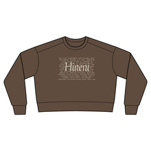 Load image into Gallery viewer, Women's Garment-Dyed Mid-Length Crewneck Sweatshirt