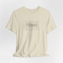 Load image into Gallery viewer, Bella Soft Hineni Tee paragraph front only neutral colors
