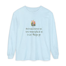 Load image into Gallery viewer, Autumn-Inspires us to let go Long Sleeve tshirt
