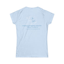 Load image into Gallery viewer, Hineni Logo- Retreating you to the Contemplative Life Women's Tee