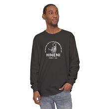 Load image into Gallery viewer, HINENI Presence 'Here I Am' Long Sleeve T‑Shirt