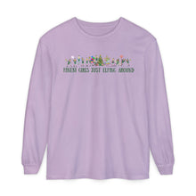 Load image into Gallery viewer, Just elfing around- comfort colors Long Sleeve T-Shirt