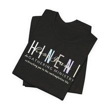 Load image into Gallery viewer, Belle soft Fall colors multi Hineni logo T-Shirt