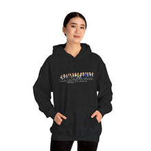 Load image into Gallery viewer, Dark with white Hineni Facilitator Unisex Heavy Blend™ Hooded Sweatshirt