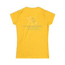 Load image into Gallery viewer, Hineni Logo- Retreating you to the Contemplative Life Women's Tee